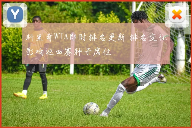 科里奇WTA即时排名更新 排名变化影响巡回赛种子席位
